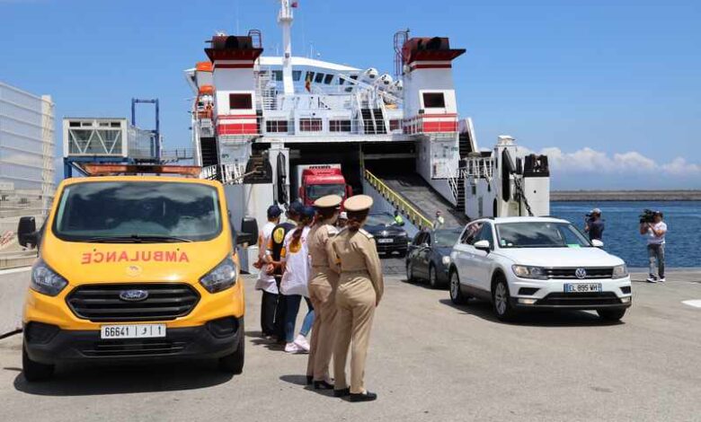 ميناء طنجة المتوسطي يتصدر قائمة الموانئ المغربية في استقبال مغاربة العالم خلال عملية ‘مرحبا 2024’