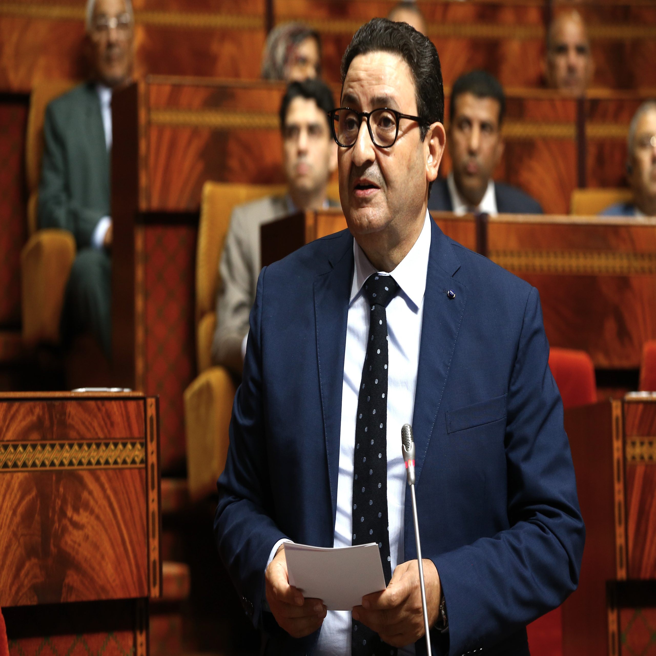  قيوح يستعرض بالبرلمان الإجراءات المتخذة من طرف الوزارة لإنجاح عملية “مرحبا 2025”