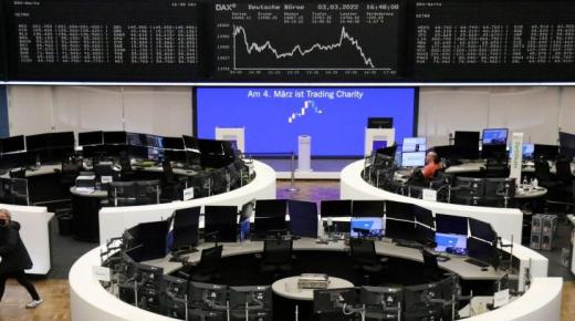 البورصات العالمية تتعثر مجددا بسبب الحرب في أوكرانيا