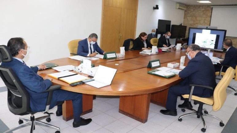 انعقاد مجلس إدارة الوكالة الوطنية للتجهيزات العامة