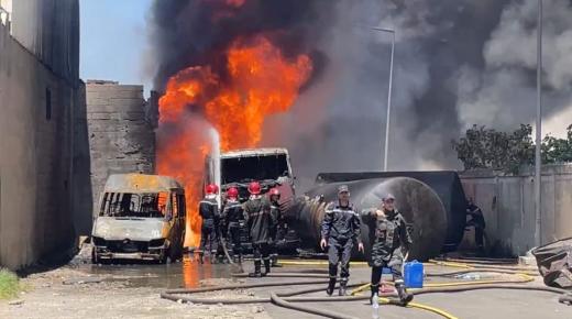 طنجة.. إصابة سبعة أشخاص بحالات اختناق إثر انفجار حاوية صهريجية (سلطات محلية)