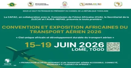 افتتاح مؤتمر ومعرض النقل الجوي الإفريقي في لومي بمشاركة المغرب
