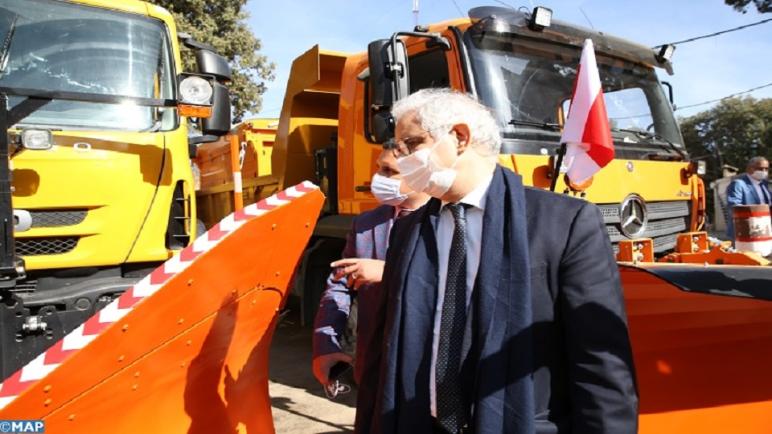 السيد وزير التجهيز والماء يترأس الاجتماع السنوي لتنسيق وتأطير الموسم الشتوي 2022- 2021