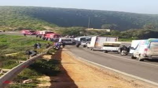 فاجعة سير تودي بحياة أربعة من عناصر الأمن الوطني