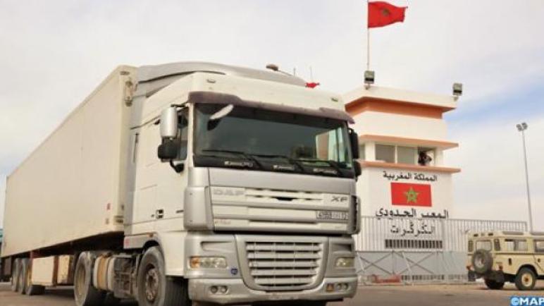 فرحة عارمة لسائقي الشاحنات بعد إعادة فتح المركز الحدودي للكركرات
